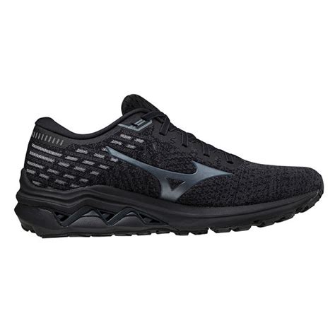 Mizuno Wave Inspire 17 Waveknit Mens Running Shoes Obsidian US 10