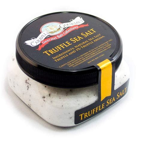 Black Truffle Salt Truffle Seasoning And Finishing Salt