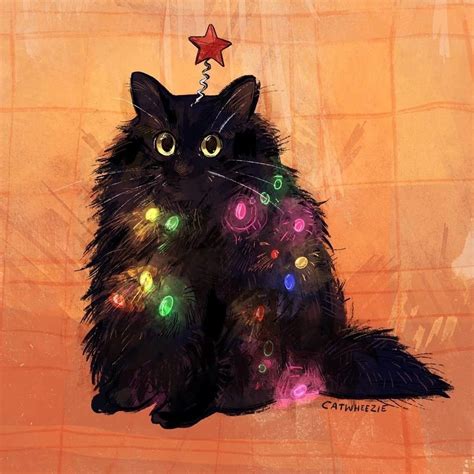 Christmas tree cat meme – Artofit