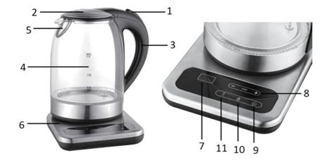 Emerio Wk Water Kettle Instruction Manual