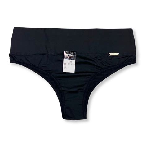 Kit c 2 Calcinha Cintura Alta Modeladora Reforçada Dy Any Galé Lingerie Calcinhas sutiãs