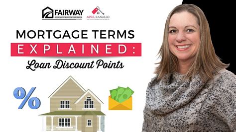 Mortgage Terms Explained Loan Discount Points Youtube