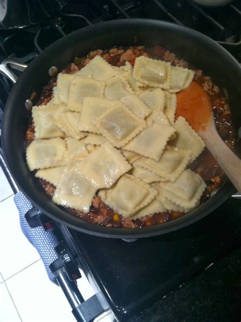 Katie Cooks Dinner Meaty Mexican Ravioli