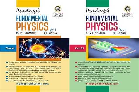 Pradeep S Fundamental Physics For Class Vol Examination