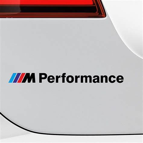 Sticker Bmw Performance Black Muraldecal