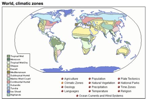 Climate zones