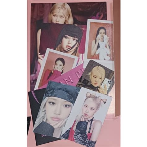 Jual Photocard Polaroid Poster Born Pink Blackpink Jisoo Jennie Lisa