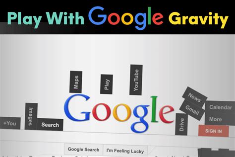 Google Gravity—Fun And Fascinating Google Trick | All Perfect Stories