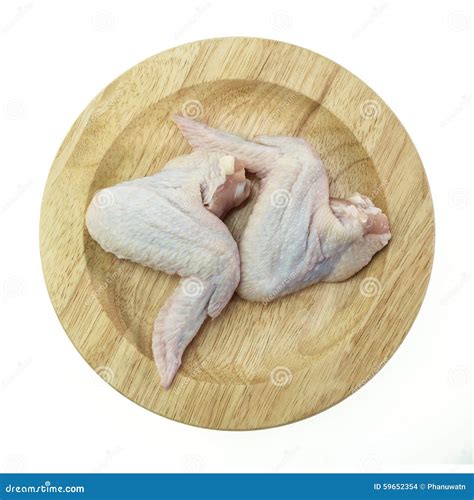 Raw Chicken Wings On A White Background Stock Photo Image Of Bird