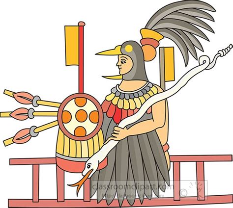 Aztec Clipart Aztec Warrior Clipart Classroom Clipart