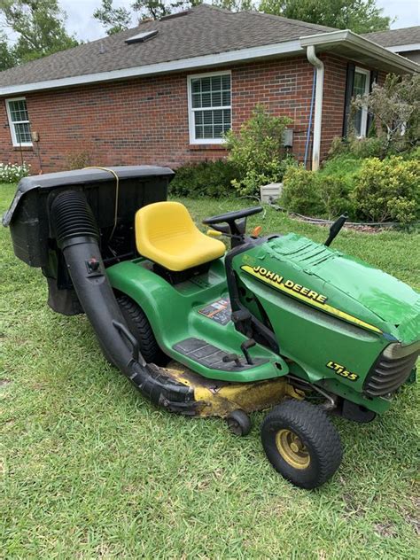 John Deere Riding Mower Lt155 With Bagger System For Sale In Ormond Beach Fl Offerup