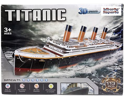 Titanic 3D Puzzle - oddgifts.com