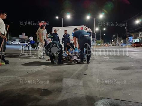 Auto Le Corta Circulaci N A Motociclista En Avenida M Xico El Sol De