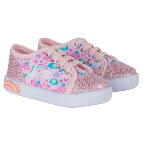 Tênis Casual Fashion Infantil Menina Rosa LueLua Calçados Infantis