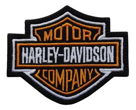 Parche Bordado Harley Davidson Company Logo Harley Gorra Cuotas Sin