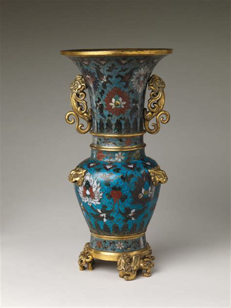 Vase With Lotus Scrolls China Ming Dynasty 13681644 The