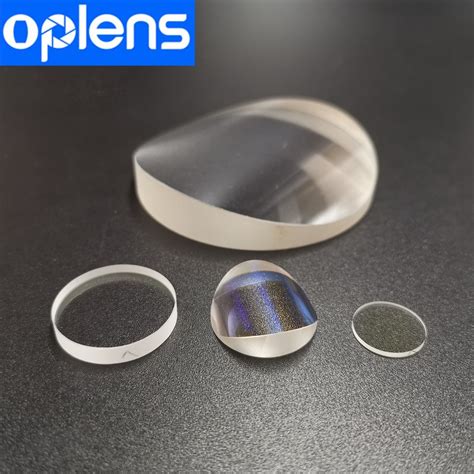 Plano Convex Cylindrical Lens Uv Fused Silica Optical Glass Without