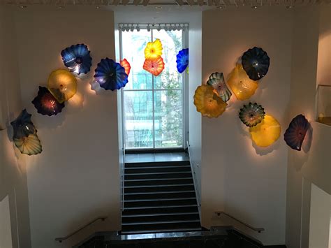 Chihuly Glass In The Central Foyer Of The Gallery Building The Light Is Perfect For The Colors