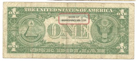 U. S 1957 One Dollar Silver Certificate Star Note 8406