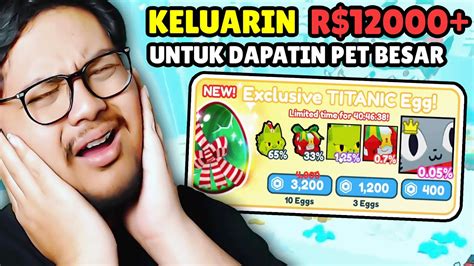 AKU HABISIN 12K ROBUX UNTUK DAPETIN HUGE TERBARU DI PET SIMULATOR X