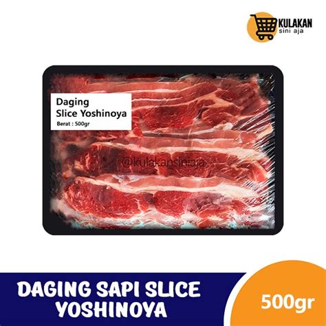 Jual Daging Us Sliced Beef Daging Sapi Slice Yoshinoya Beef