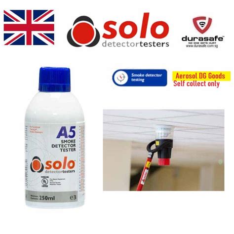 SOLO A5 Smoke Detector Tester 250ml Thailand Best Work Wear And