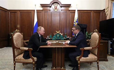 Meeting with Alexei Teksler • President of Russia