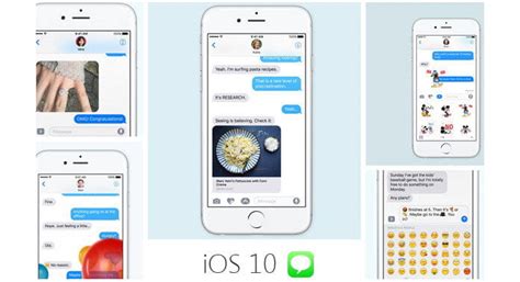 Emoji And Sticker Messages And In IOS 10