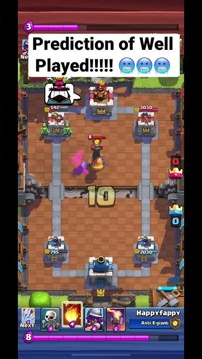 Greatest Prediction Play In All Of Clash Royale🥶🥶🥶😂😂😂 Shorts Clashroyale Shortsvideo Gaming