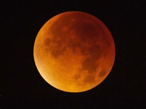 In Asien Und Australien Super Blau Blutmond Finsternis Kommt