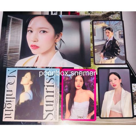 Twice Mina Official Ready To Be Album Pob Photocard And Postcard Set