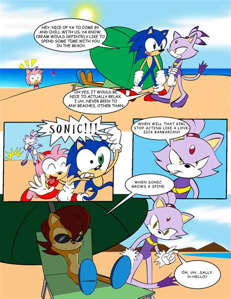 Sonic Beach Pg1 By AnTyep On DeviantArt