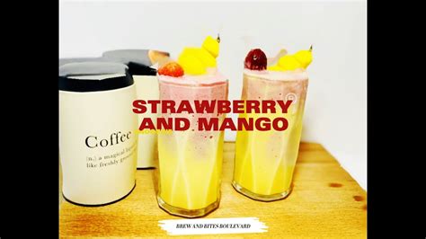 Refreshing Mango Strawberry Smoothie Recipe For A Tropical Twist