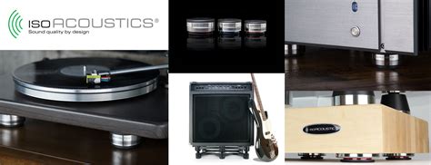 IsoAcoustics: Speaker Stands, Isolation Feet, and Isolation Platforms