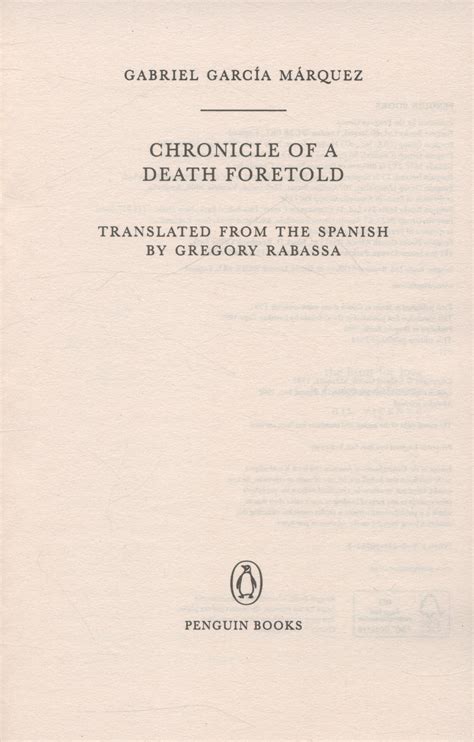Chronicle Of A Death 9