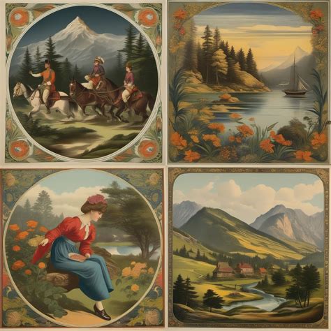 Chromolithography Prompt Style for Midjourney & Stable Diffusion ...