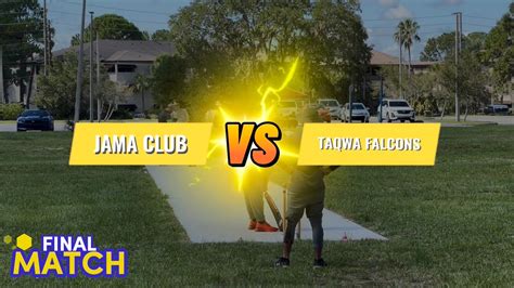 Tape Ball Cricket Usa Jama Club Vs Taqwa Falcons Final Match July