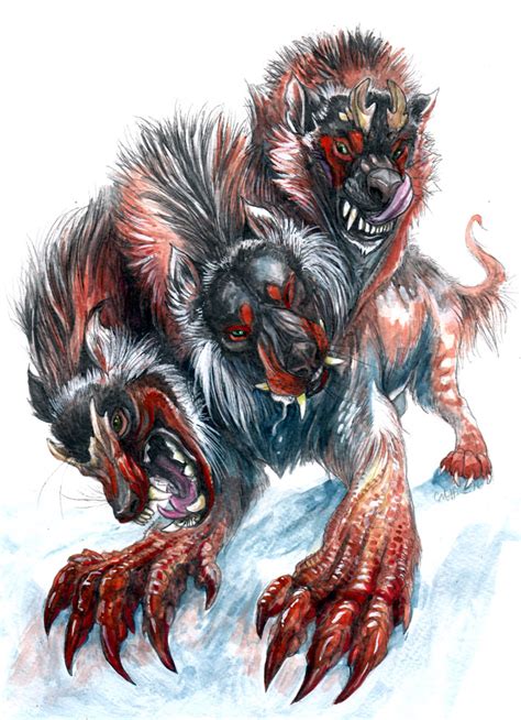 Cerberus By Caramitten On Deviantart