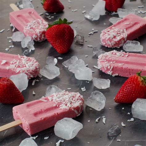 Strawberry Yogurt Popsicles Food Meanderings