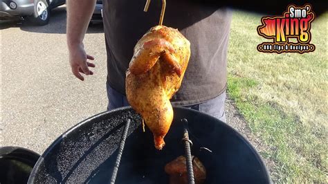 Smoked Chicken Halves In The Pit Barrel Cooker Youtube