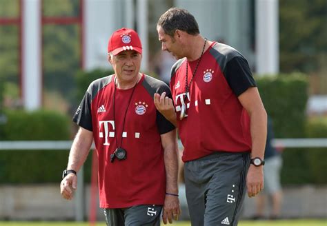 Carlo Ancelotti Takes His First Bayern Munich Training Session Mirror