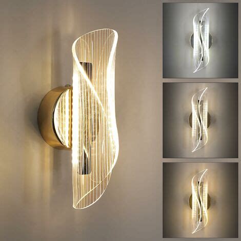 Applique Murale LED Dimmable Moderne Lampe Murale Dimmable 3000K 4000K