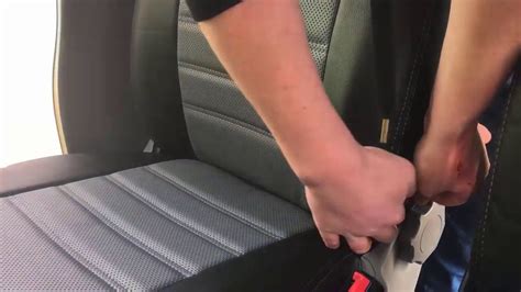 Seat Cover Fitting Instructions Youtube