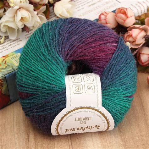 Buy Knitting Yarn Ball Super Soft Smooth Bamboo Cotton Plush Fine Scarf