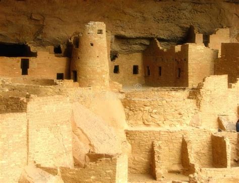 Anasazi S Ruins from Mesa Verde National Park Stock Image - Image of ...