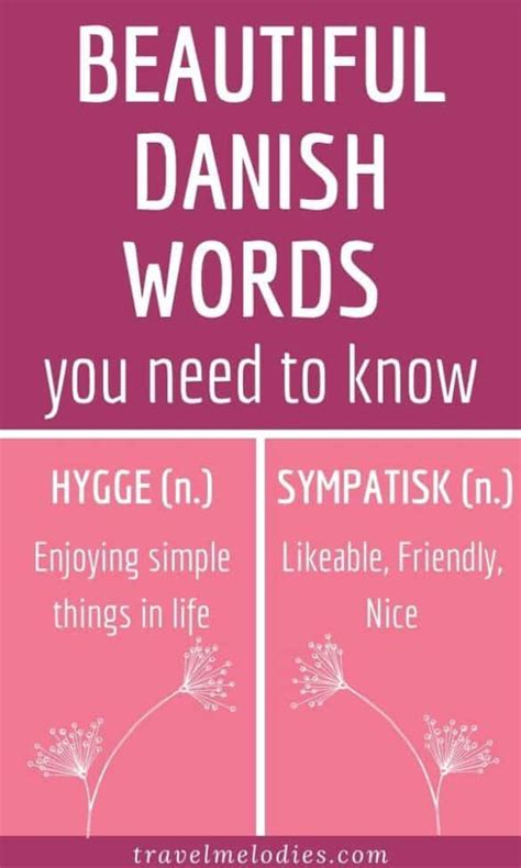 Cool Danish Words We Need in English Now!