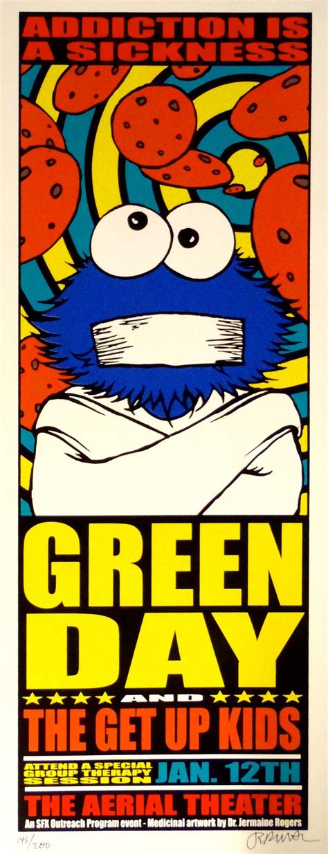 Green Day Concert Poster | Green day, Concert posters, Green day poster