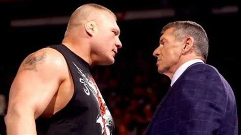 Why Did Brock Lesnar Throw The WWE Championship At Vince McMahon After ...