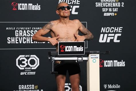 Noche UFC Grasso Vs Shevchenko 2 Weigh In Photo And Video Highlights