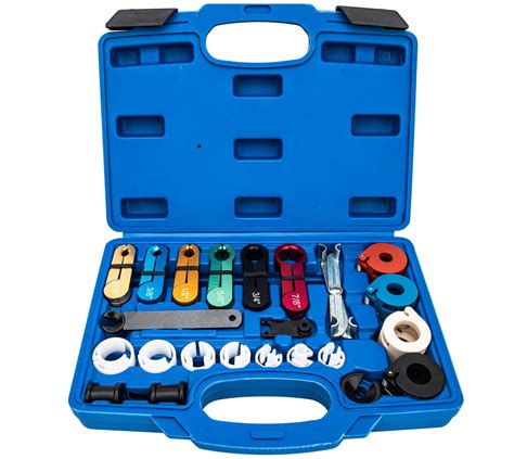 Snapklik.com : 22pcs Master Quick Disconnect Tool Kit,Line Disconnect Tool Set For AC Fuel Line ...